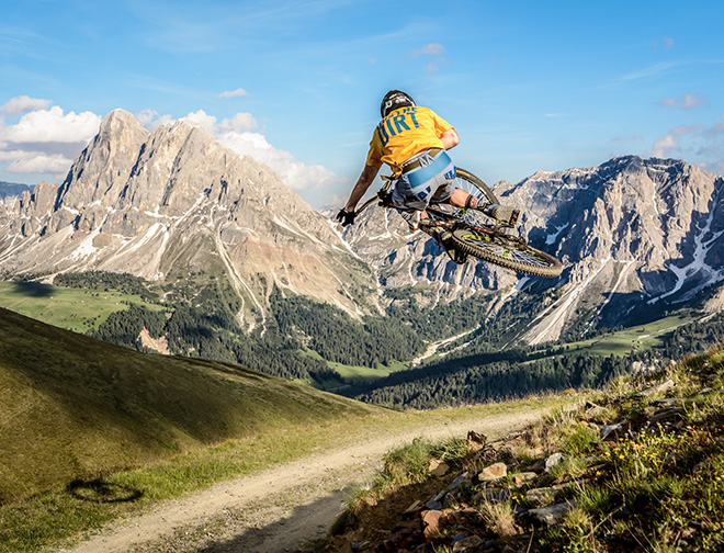 Summer activity in Val Gardena